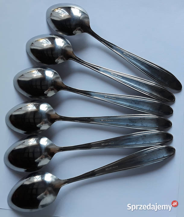 Łyżki obiadowe BAKELIT Gerlach sztućce PRL Dąbrowa Górnicza