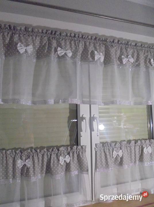 firanki w stylu glamur cyrkonie szyjemy na Włocławek