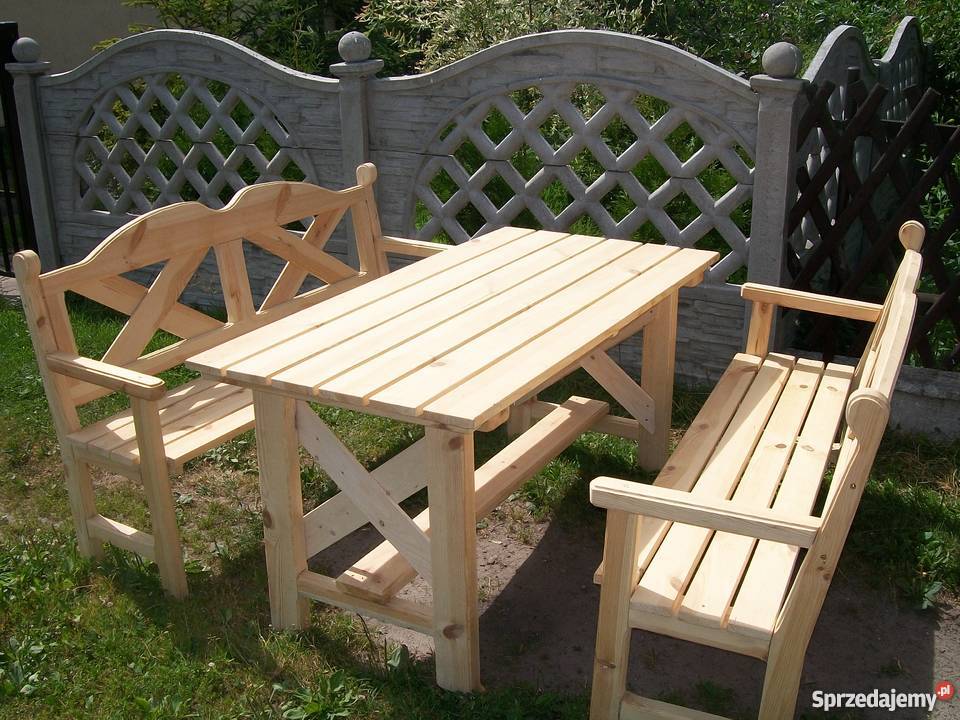 ławka ogrodowa inny kolor Woźniki