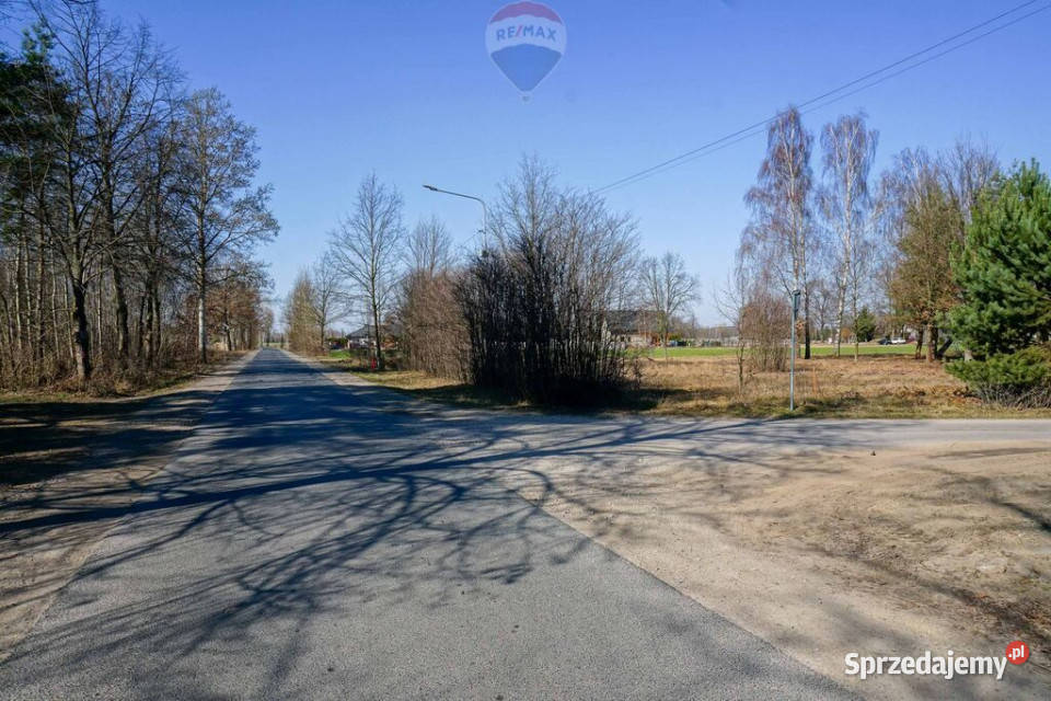 Działka budowlana 1002m2 Grądy k Żyrardowa Sprzedaż