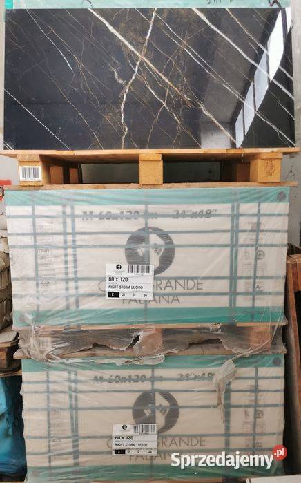 Włoskie płytki 60x120 NIGHT STORM CASALGRANDE