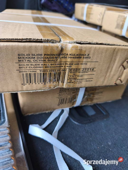 Prowadnica kulkowa SOLID SLIDE z miękkim Meble Gostyń