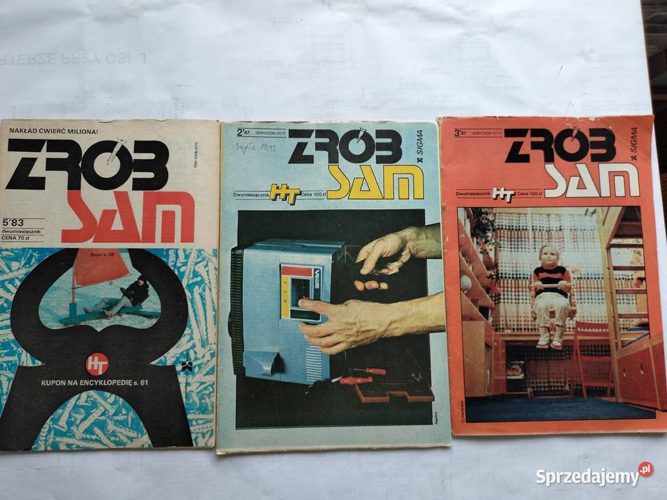 Zrób sam czasopisma 1981 1990r Gdynia