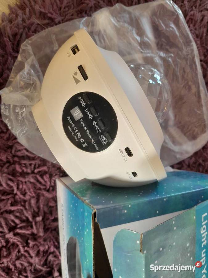 Projektor gwiazd rzutnik Space lampka nocna LED Wieliczka