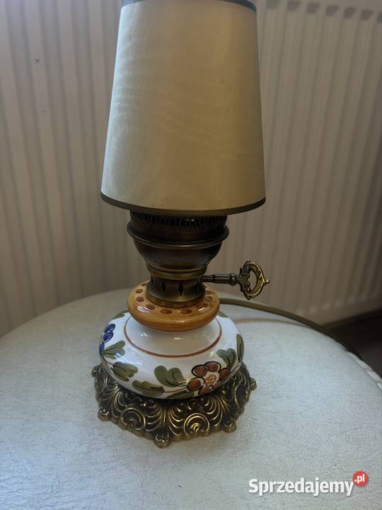 Piękna lampka Vintage Retro Lampki biurkowe