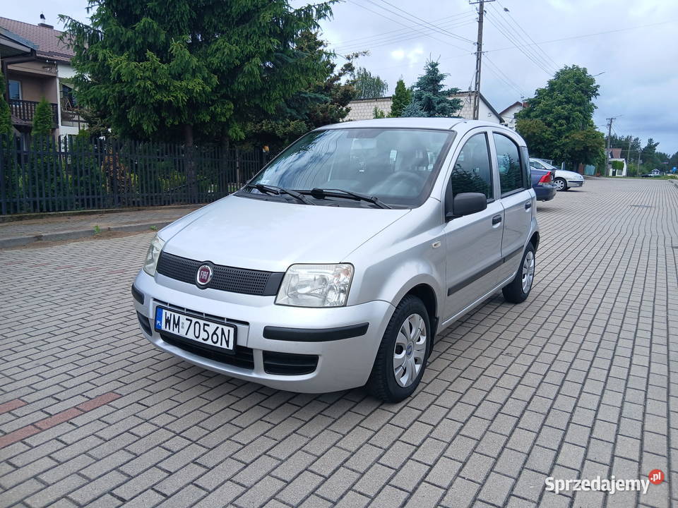 Fiat panda 2009 wspomaganie centralny zamek Motoryzacja