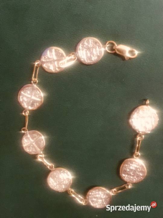 Piękny komplet złotosrebro pierścionek i mazowieckie