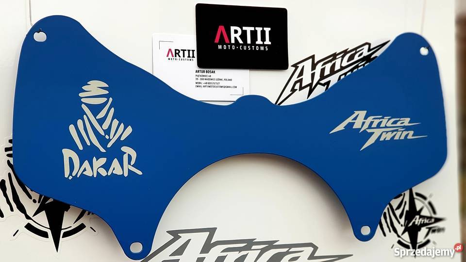 Forkshield METAL AfricaTwin ATS DGS DA BLUE Piątkowiec