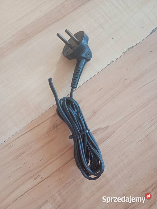 kabel przewód 230V 17m czarny bez uziemienia 2 Szczecin