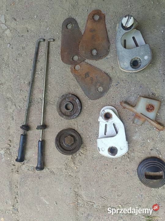 FIAT 126p drzwi rygiel ogranicznik zestaw klamka osobowe