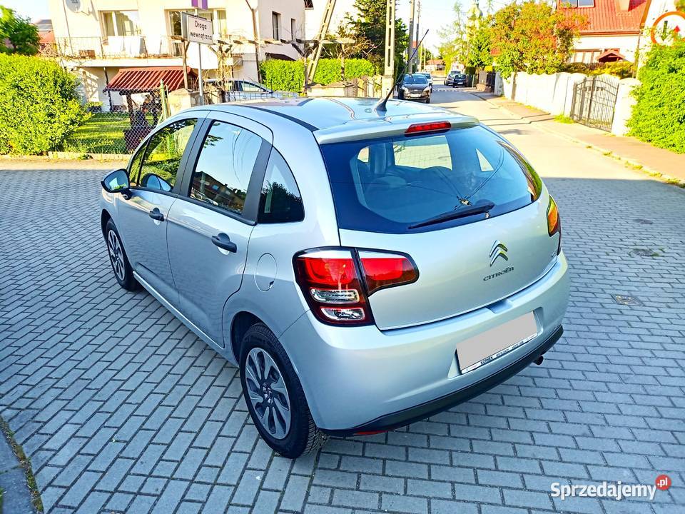 Citroen C3 122016 Benzyna Idealny Bezwypadkowy Rok produkcji 2016 Otmuchów sprzedam