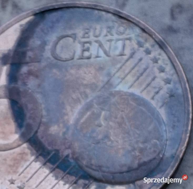 5 eurocent Niemcy 2011F Rzadki destrukt Lubawa