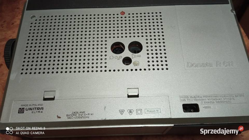 Stare radio z PRL Donata sprawne sprzedam dolnośląskie Wrocław