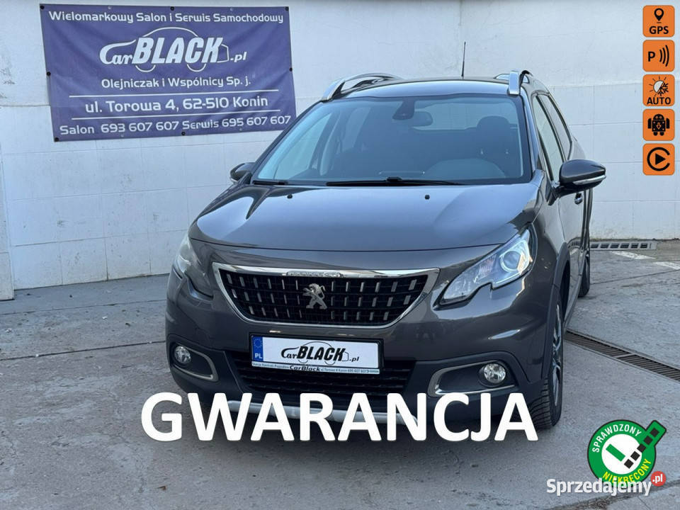 Peugeot 2008 Pisemna Gwarancja 12 miesięcy I Konin sprzedam
