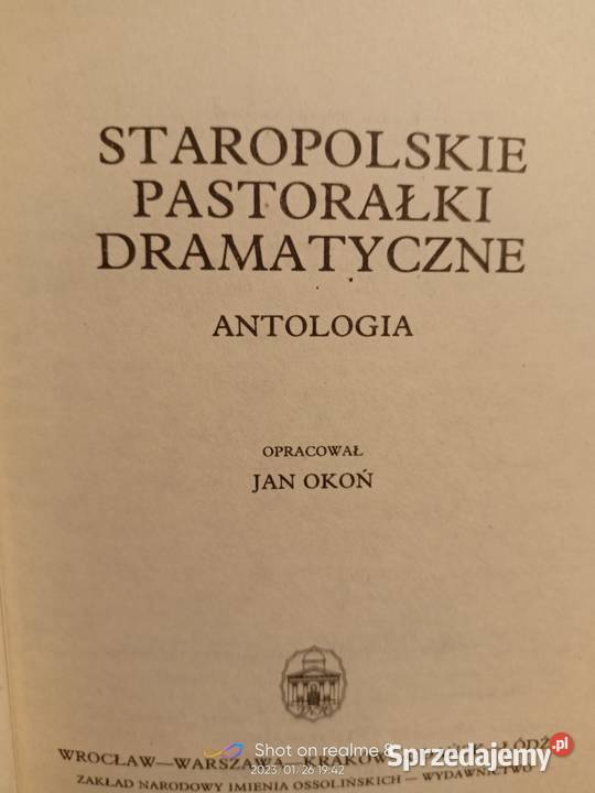 Staropolskie pastorałki dramatyczne książki literatura piękna - proza polska Warszawa