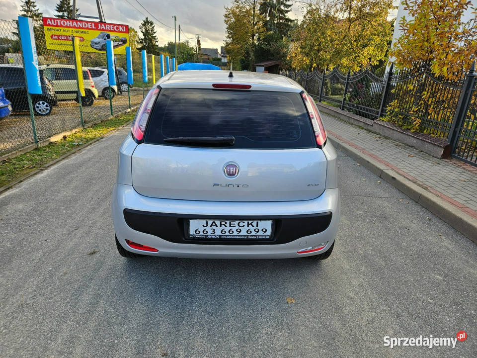 Fiat Punto Evo Opłacony Zdrowy Zadbany komputer pokładowy