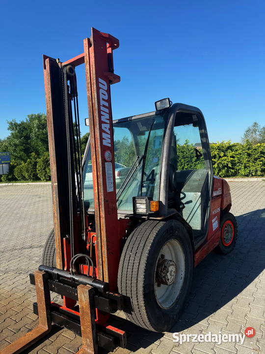 wózek widłowy terenowy MANITOU MSI25D przesuw Manitou Działoszyn sprzedam