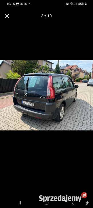 CITROEN C4 GRAN PICASSO Garwolin sprzedam