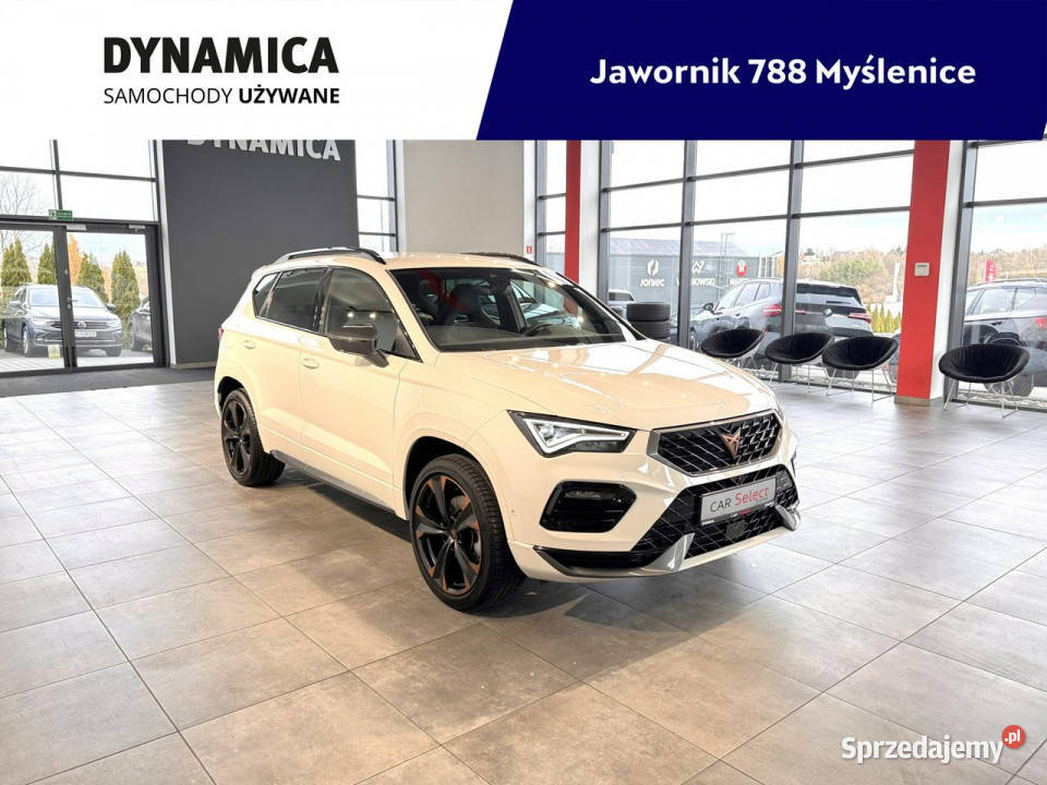 Cupra Ateca VAT 23 20TSI 190 DSG 4drive 2024 r gniazdo USB Myślenice