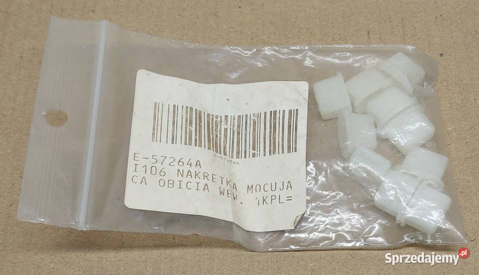 SPINKI KOSTKI TAPICERKI FIAT LANCIA 82422490 osobowe dolnośląskie