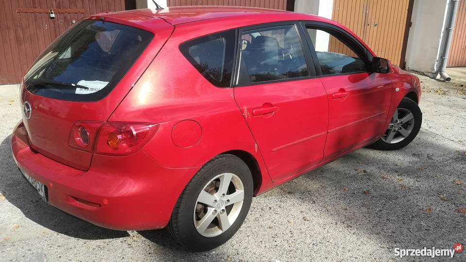 Czerwony Lakier Mazda 3 Bk