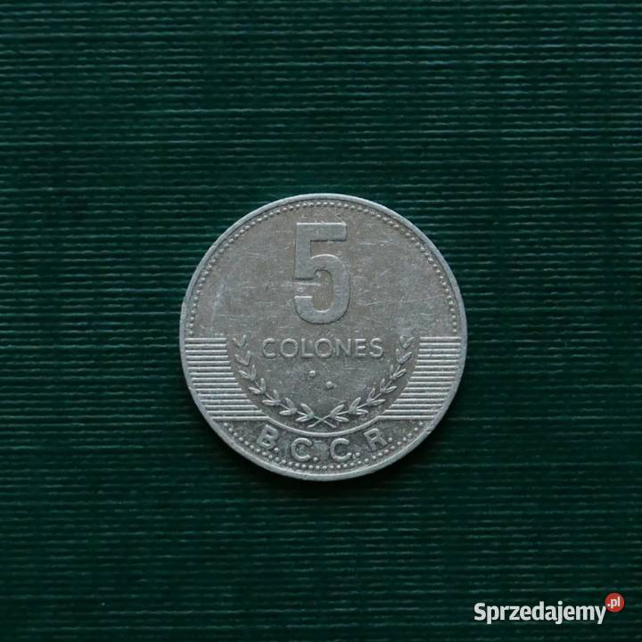 KOSTARYKA 5 colonów 2008r Gliwice