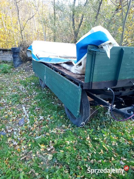 Przyczepa rolnicza sprzedam zamienię nieuszkodzony sprzedam