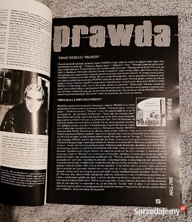 Arlezine 1 2000 Fanzine punk hardcore reggae ska Czasopisma Rybnik