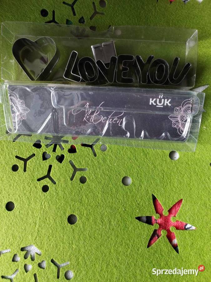 Wykrawacz do ciasta metal LOVE You Nowy Pozostałe