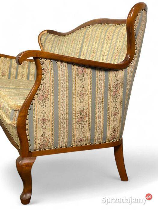 002 Sofa kanapa trzyosobowa w stylu ludwikowskim zachodniopomorskie Gryfice