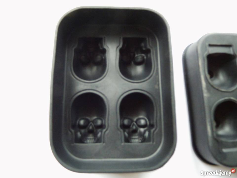 Czaszka Lód wformie czaszki Forma silikonowa 3D Radzewice