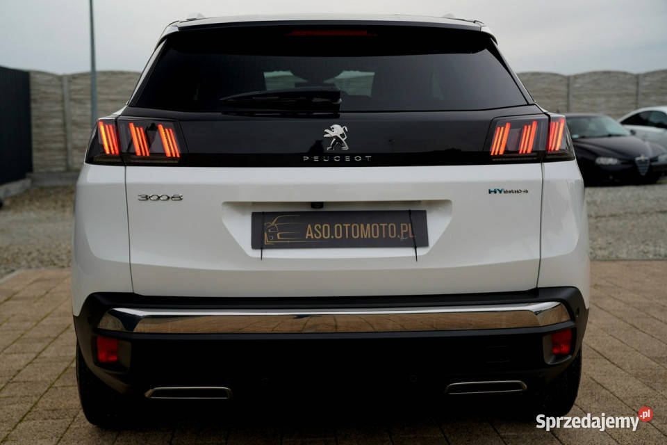 Peugeot 3008 GT ful led skóra masaze ACC kamery elektrycznie ustawiane fotele opolskie