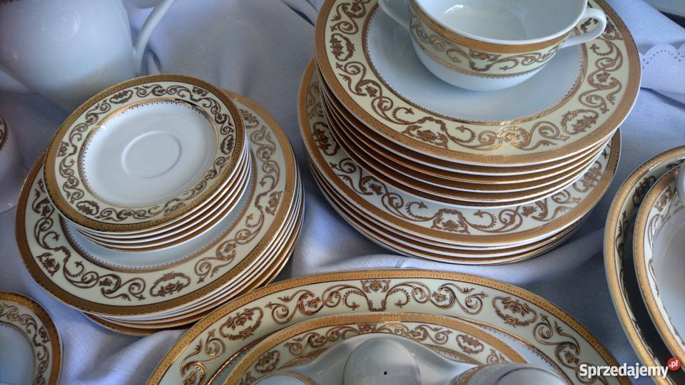 Złota porcelana - zobacz porcelanę zdobioną złotem! - sklep online