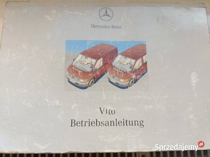 Mercedes Vito 638 książka obsługi Okazja dolnośląskie