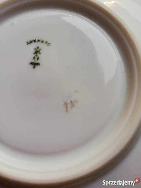 Spodek talerzyk sygnowana porcelana Gorlice