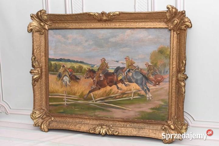 Wojciech Kossak Pogoń Bolszewikami Stary Duży Kraków