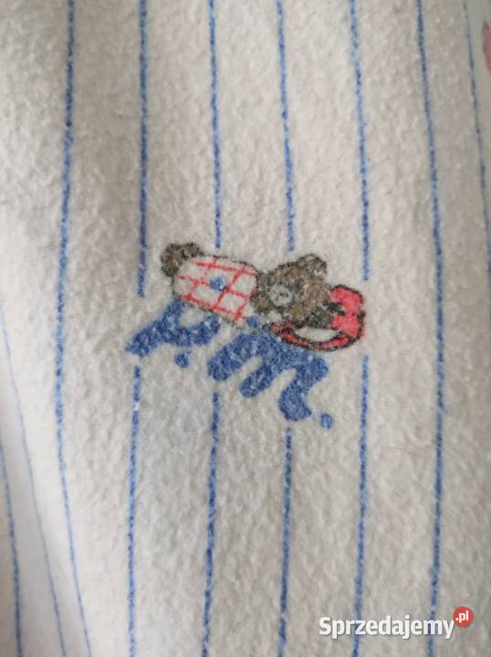 piżama piżamka szlafrok flanelowa z misiem Kielce
