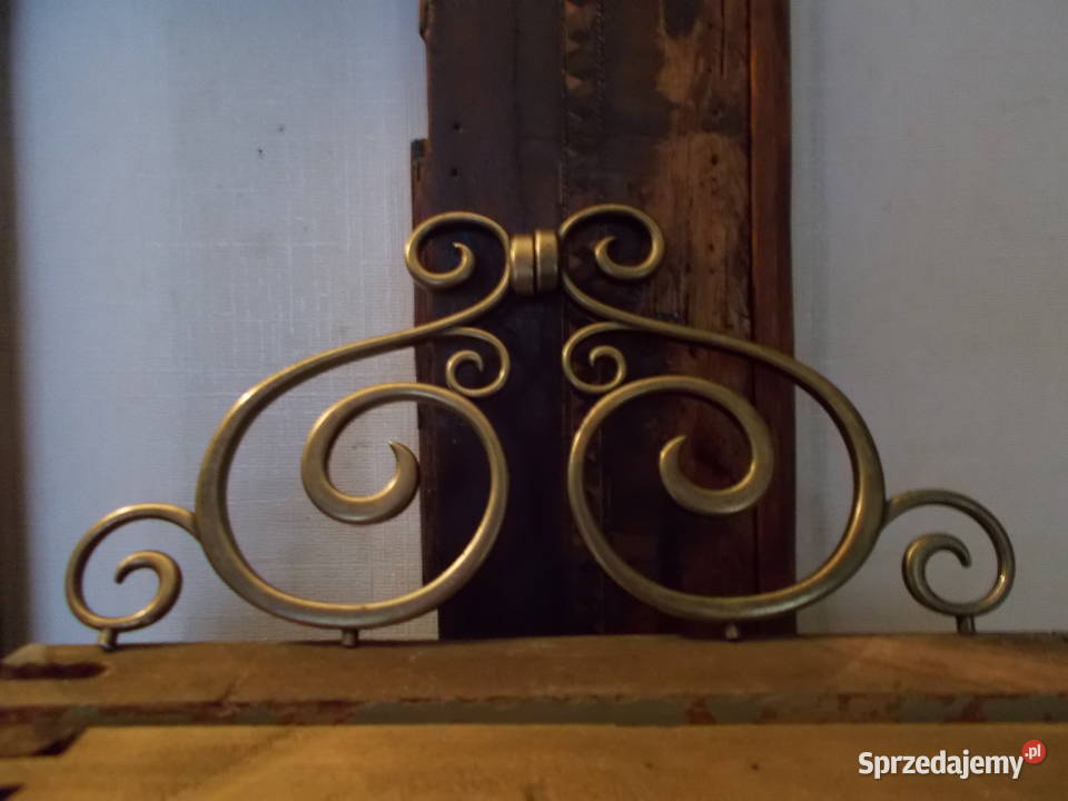 Piękna Stara Mosiądzowana Zawieszka Ozdoba Szczecin sprzedam
