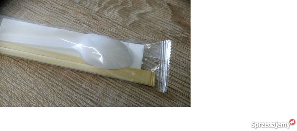 Widelec serwetka BIAŁY konfekcja