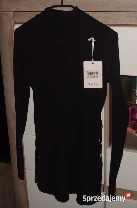 NOWA elegancka TUNIKA złote guziki ML Rawicz