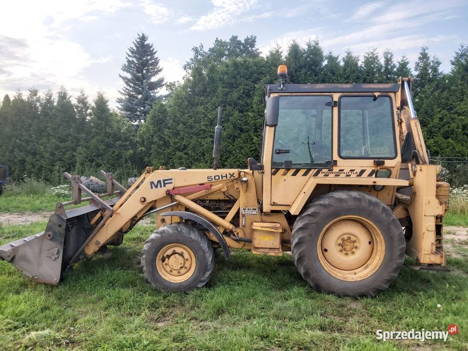 Koparko Ładowarka Massey Ferguson 50HX kujawsko-pomorskie Jabłonowo Pomorskie