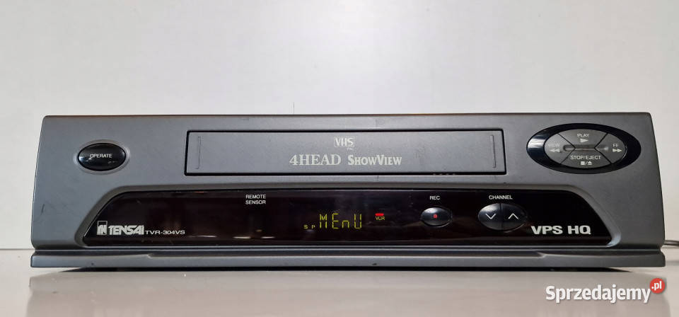Video magnetowid TENSAI TVR 304 VS TVR304VS VHS Międzychód