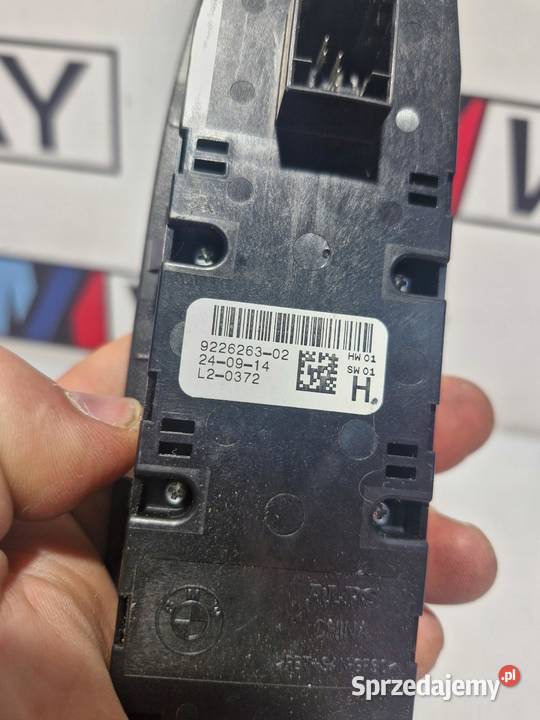 BMW F23 F33 F83 PRZEŁĄCZNIK PANEL SZYB 9226263 dolnośląskie