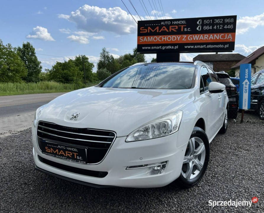Peugeot 508 SW Bezwypadek Serwis Panorama Biała gniazdo AUX