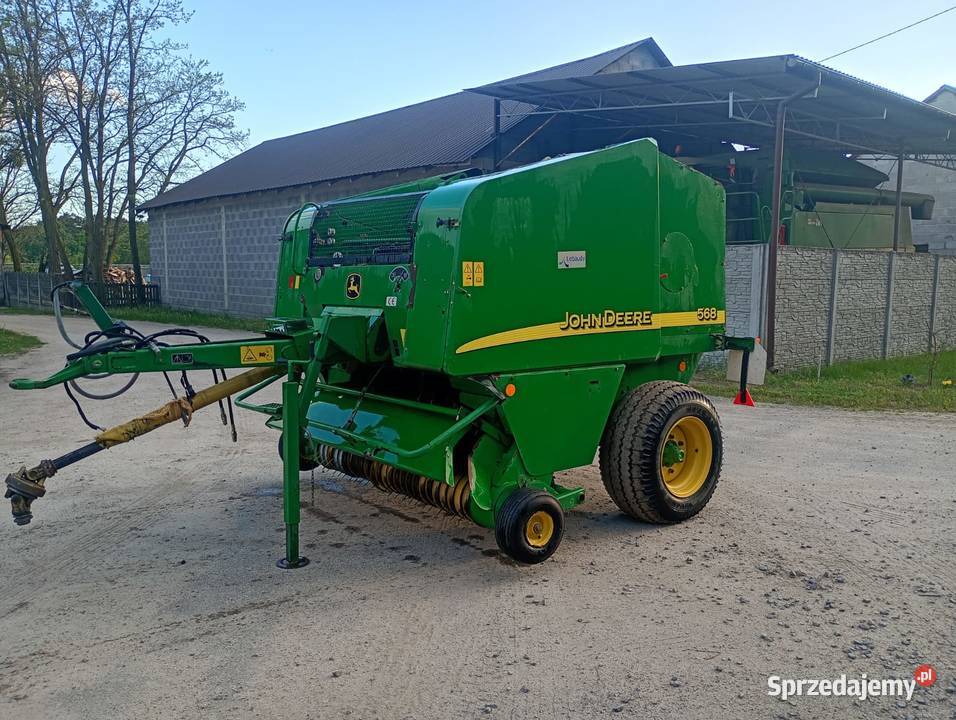 Prasa JOHN DEERE 568 ROTOR 2007 ORYGINAL ZADBANA Brudzew