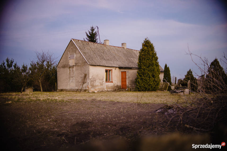 Dom 80m2 do remontu z działką 09 ha Stare Morzyce sprzedam