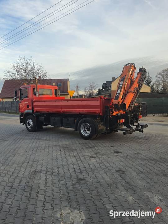 MAN TGM 18280 Wywrotka Z HDS Rok produkcji 2008 wielkopolskie Grabów nad Prosną sprzedam