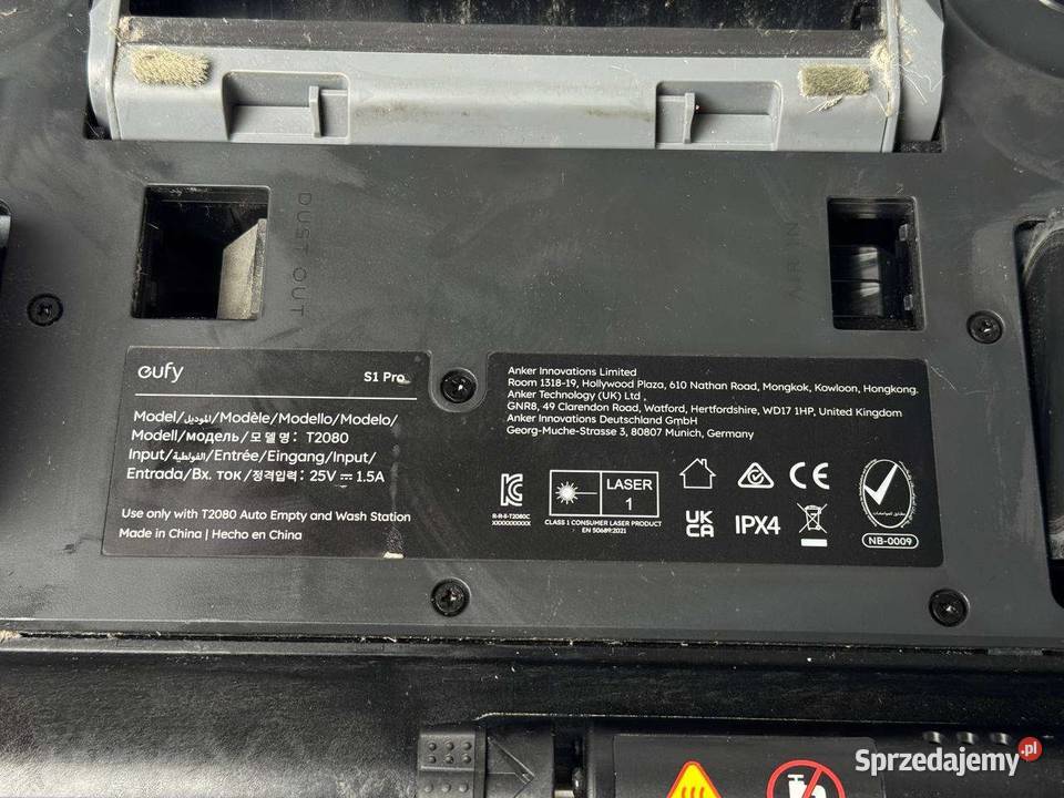 Odkurzacz robot sprzątający eufy S1 Pro czarny Rzeszów
