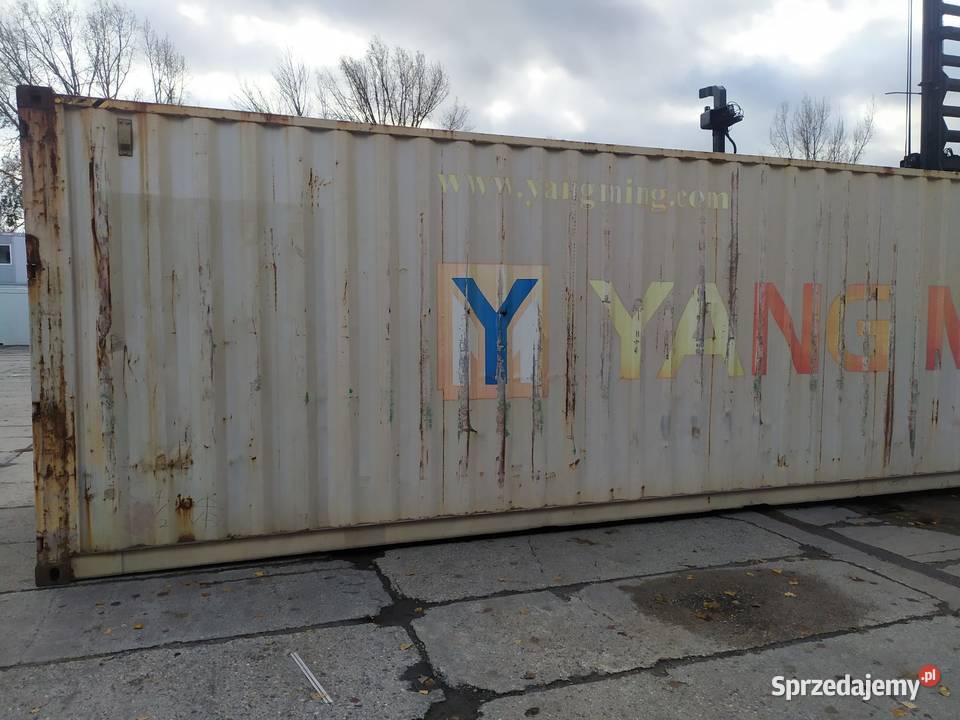 Na sprzedaż kontener morski 40 HC 12 metrowy
