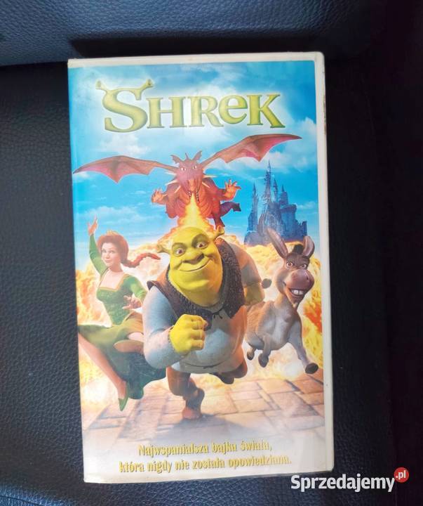 Kaseta VHS Shrek Filmy mazowieckie Warszawa